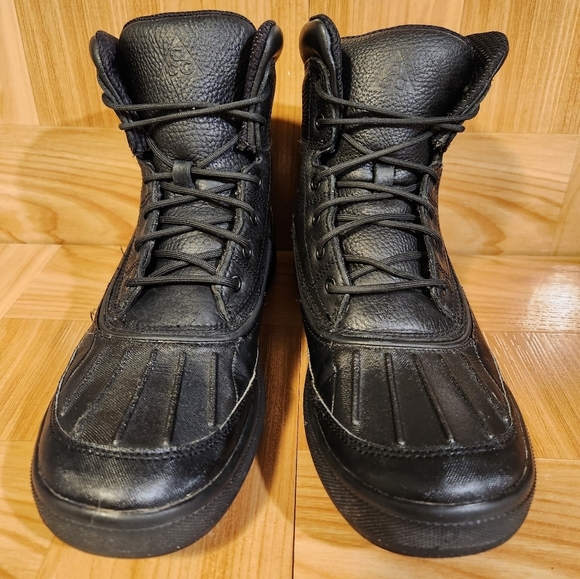 Nike ACG Woodside 1 Black High Top Boots Men's Size 8 (Women's 9.5) - Picture 2 of 7